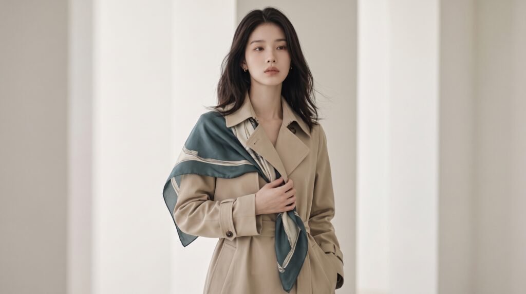 스몰 패션 트렌드 스카프 다양한 활용법