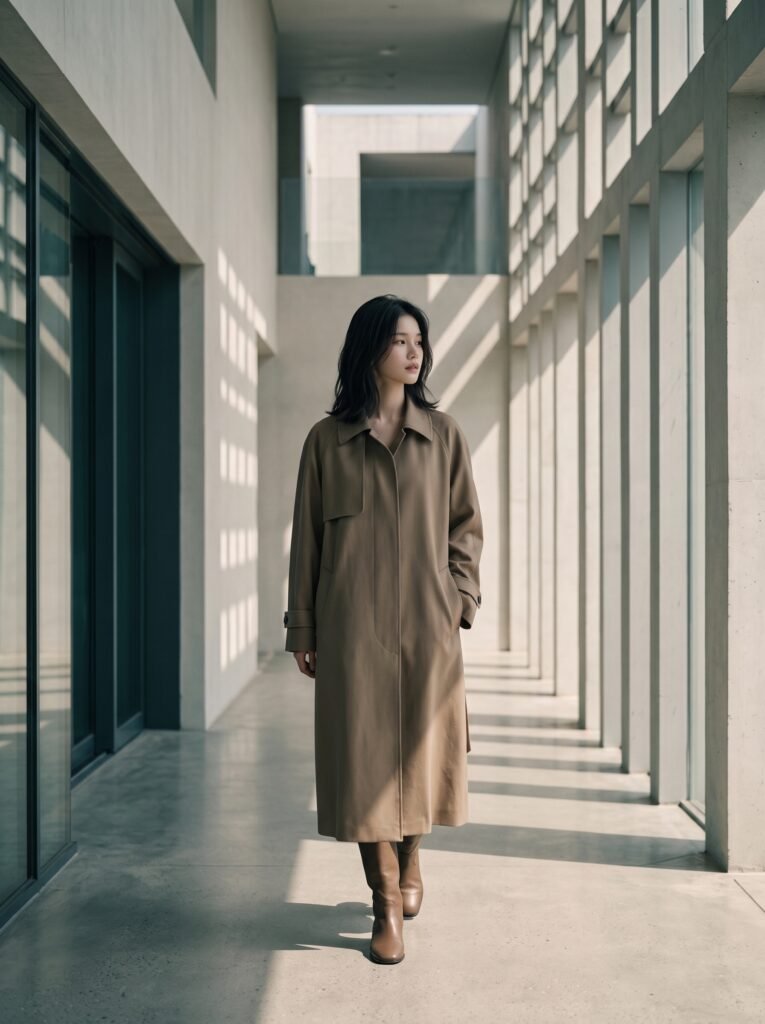 2026 올드머니룩 믹스매치 구조적 가죽 백 디테일