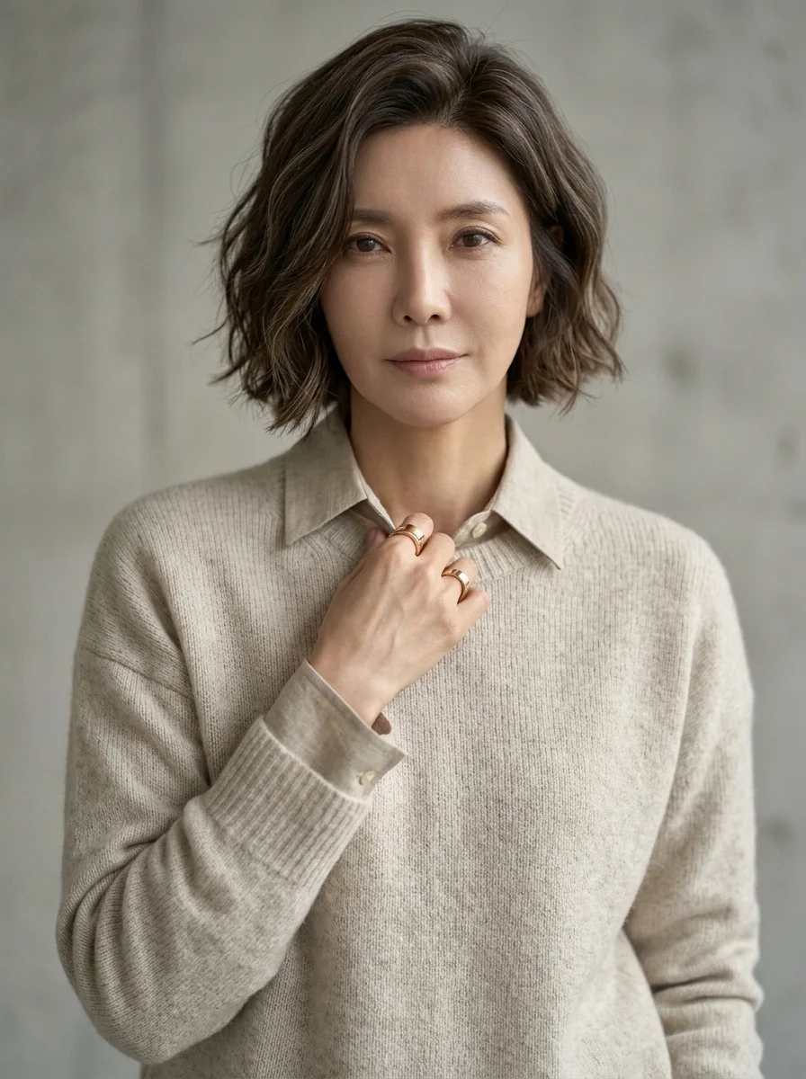 오트밀과 샌드 컬러 톤온톤 베이지 컬러 매치
