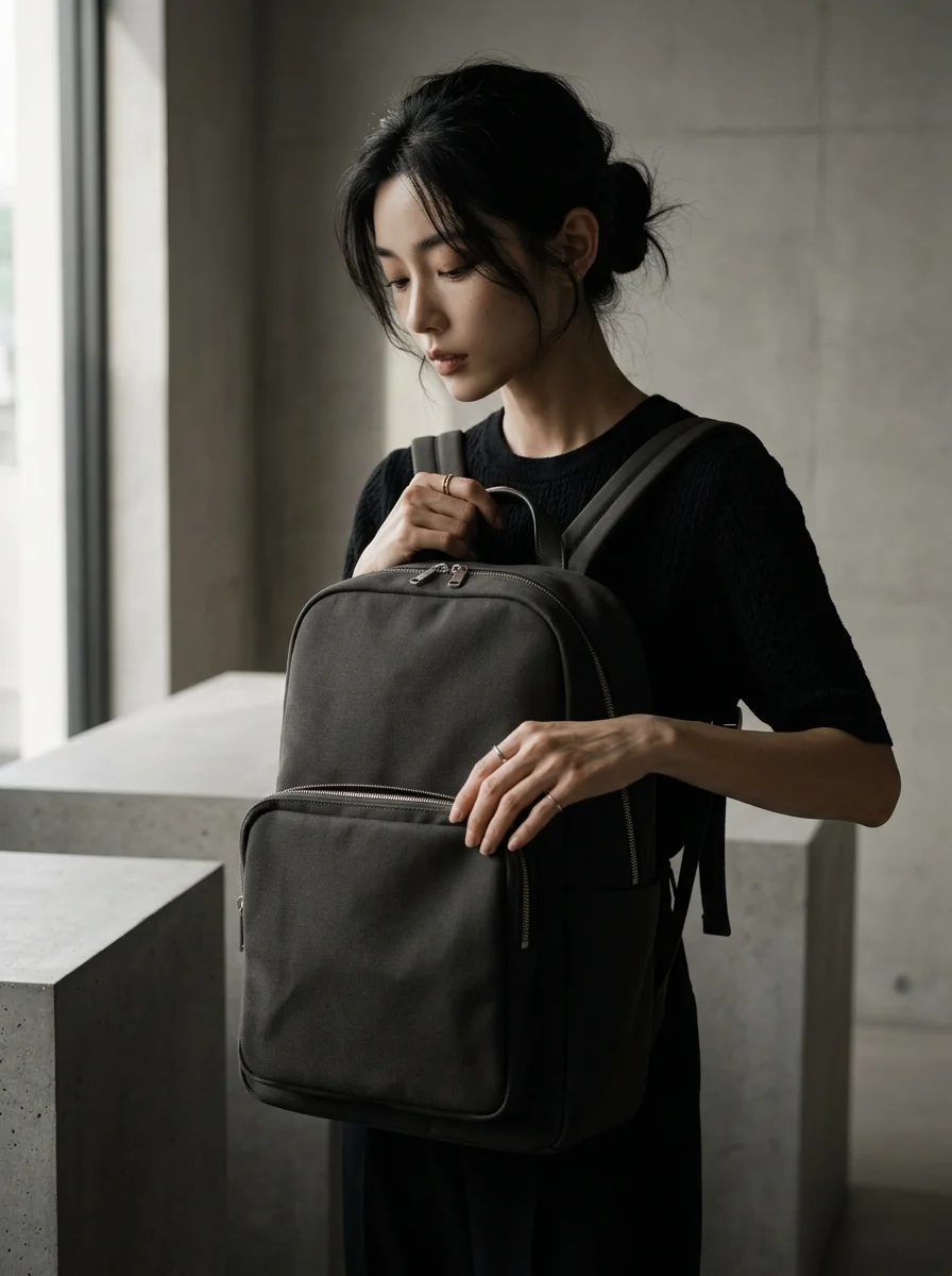 워크웨어 백팩 멀티 유틸리티 포켓 구성