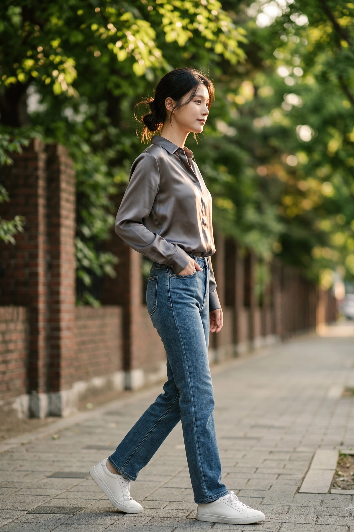 30대 데이트룩 균형 잡힌 조합